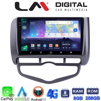 LM Digital - LM ZQ8731 GPS Οθόνη OEM Multimedia Αυτοκινήτου για Honda Jazz 2003 - 2008 (CarPlay/AndroidAuto/BT/GPS/WIFI/GPRS)