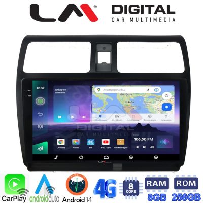 LM Digital - LM ZQ8978 GPS Οθόνη OEM Multimedia Αυτοκινήτου για SUZUKI SWIFT 2005 > 2010 (CarPlay/AndroidAuto/BT/GPS/WIFI/GPRS)