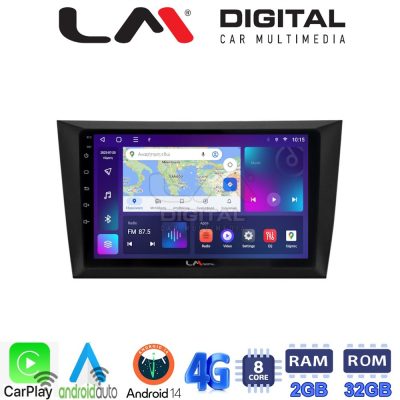 LM Digital - LM ZR8004 GPS Οθόνη OEM Multimedia Αυτοκινήτου για VW Golf 6 2008-2012 (CarPlay/AndroidAuto/BT/GPS/WIFI/GPRS)