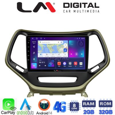 LM Digital - LM ZR8119 GPS Οθόνη OEM Multimedia Αυτοκινήτου για JEEP CHEROKEE 2014>  (CarPlay/AndroidAuto/BT/GPS/WIFI/GPRS)