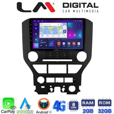 LM Digital - LM ZR8240 GPS Οθόνη OEM Multimedia Αυτοκινήτου για FORD MASTUNG  > 2015 (CarPlay/AndroidAuto/BT/GPS/WIFI/GPRS)