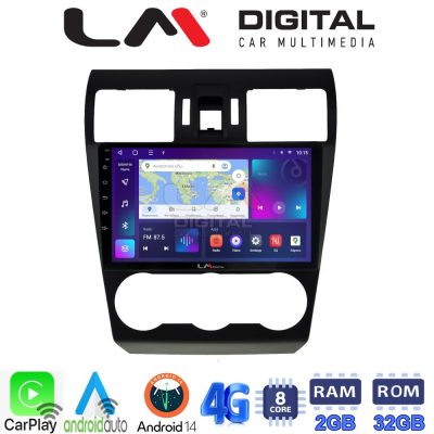 LM Digital - LM ZR8262 GPS Οθόνη OEM Multimedia Αυτοκινήτου για SUBARU IMPREZA-FORESTER 2013> (CarPlay/AndroidAuto/BT/GPS/WIFI/GPRS)