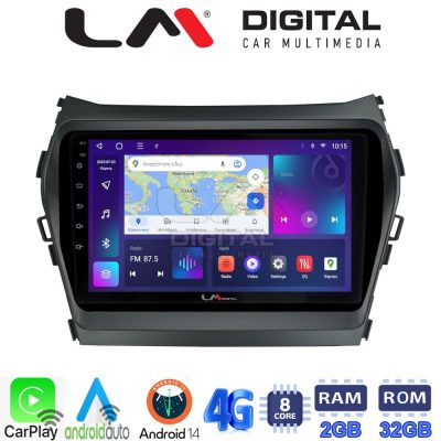 LM Digital - LM ZR8309 GPS Οθόνη OEM Multimedia Αυτοκινήτου για HY SANTA FE 2013 > 2017
HY IX45 (CarPlay/AndroidAuto/BT/GPS/WIFI/GPRS)