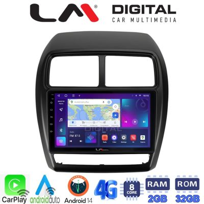 LM Digital - LM ZR8318 GPS Οθόνη OEM Multimedia Αυτοκινήτου για Mitsubishi ASX 2020 > 2023 (CarPlay/AndroidAuto/BT/GPS/WIFI/GPRS)