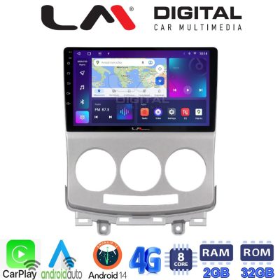 LM Digital - LM ZR8439 GPS Οθόνη OEM Multimedia Αυτοκινήτου για MAZDA 5 2004>2010 (CarPlay/AndroidAuto/BT/GPS/WIFI/GPRS)