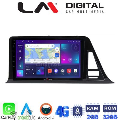 LM Digital - LM ZR8445 GPS Οθόνη OEM Multimedia Αυτοκινήτου για Toyota CH-R 2017 > (CarPlay/AndroidAuto/BT/GPS/WIFI/GPRS)
