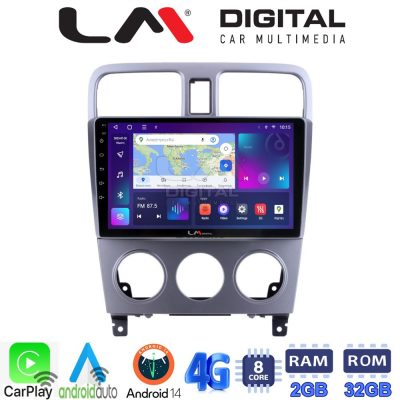 LM Digital - LM ZR8526 GPS Οθόνη OEM Multimedia Αυτοκινήτου για SUBARU FORESTER 2002>2007 (CarPlay/AndroidAuto/BT/GPS/WIFI/GPRS)
