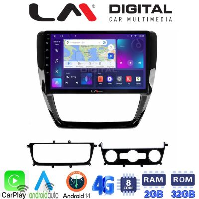 LM Digital - LM ZR8552 GPS Οθόνη OEM Multimedia Αυτοκινήτου για VW Jetta 2011 > 2018 (CarPlay/AndroidAuto/BT/GPS/WIFI/GPRS)