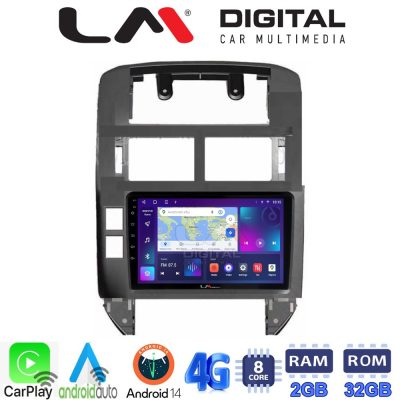LM Digital - LM ZR8582 GPS Οθόνη OEM Multimedia Αυτοκινήτου για VW POLO 2002>2010 (CarPlay/AndroidAuto/BT/GPS/WIFI/GPRS)