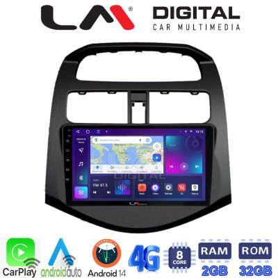 LM Digital - LM ZR8589 GPS Οθόνη OEM Multimedia Αυτοκινήτου για DAEWOO SPARK 2009>2016 (CarPlay/AndroidAuto/BT/GPS/WIFI/GPRS)