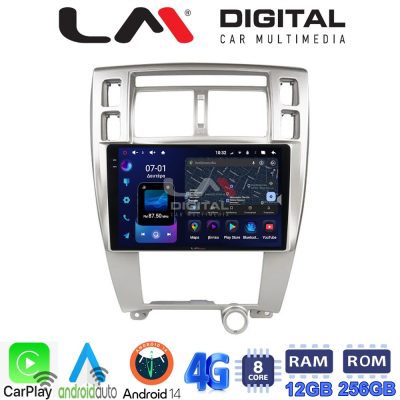 LM ZS8006 GPS Οθόνη OEM Multimedia Αυτοκινήτου για Hyundai Tucson 2004 > 2010 (CarPlay/AndroidAuto/BT/GPS/WIFI/GPRS)