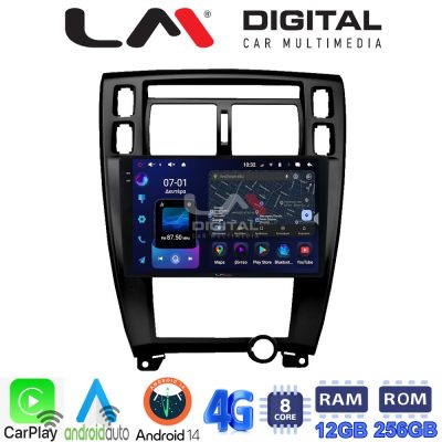 LM ZS8006B GPS Οθόνη OEM Multimedia Αυτοκινήτου για TUCSON 2004 > 2010 (CarPlay/AndroidAuto/BT/GPS/WIFI/GPRS)
