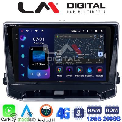 LM ZS8263 GPS Οθόνη OEM Multimedia Αυτοκινήτου για Jeep Compass 2023> (CarPlay/AndroidAuto/BT/GPS/WIFI/GPRS)