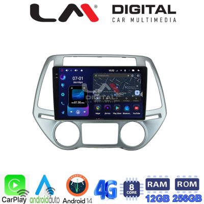 LM Digital - LM ZS8840 GPS Οθόνη OEM Multimedia Αυτοκινήτου για  (CarPlay/AndroidAuto/BT/GPS/WIFI/GPRS)