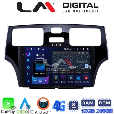 LM ZS8993 GPS Οθόνη OEM Multimedia Αυτοκινήτου για Lexus ES 2001 > 2007 (CarPlay/AndroidAuto/BT/GPS/WIFI/GPRS)