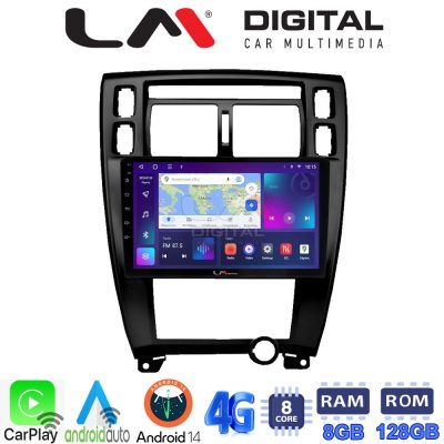 LM Digital - LM ZT8006B GPS Οθόνη OEM Multimedia Αυτοκινήτου για TUCSON 2004 > 2010 (CarPlay/AndroidAuto/BT/GPS/WIFI/GPRS)