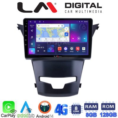 LM Digital - LM ZT8016 GPS Οθόνη OEM Multimedia Αυτοκινήτου για Ssangyong Korando 2014> (CarPlay/AndroidAuto/BT/GPS/WIFI/GPRS)