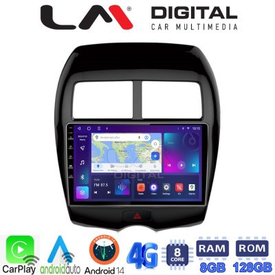 LM Digital - LM ZT8026 GPS Οθόνη OEM Multimedia Αυτοκινήτου για MITSUBISHI ASX 2008> (CarPlay/AndroidAuto/BT/GPS/WIFI/GPRS)