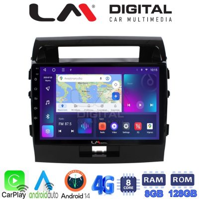 LM Digital - LM ZT8383 GPS Οθόνη OEM Multimedia Αυτοκινήτου για TOYOTA LANDCRUISER 2008>2015   (CarPlay/AndroidAuto/BT/GPS/WIFI/GPRS)