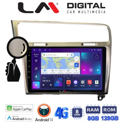 LM Digital - LM ZT8591S GPS Οθόνη OEM Multimedia Αυτοκινήτου για 0 (CarPlay/AndroidAuto/BT/GPS/WIFI/GPRS)