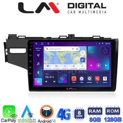 LM Digital - LM ZT8760 GPS Οθόνη OEM Multimedia Αυτοκινήτου για HONDA JAZZ 2013> (CarPlay/AndroidAuto/BT/GPS/WIFI/GPRS)