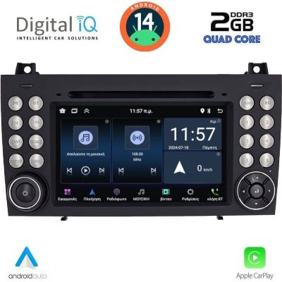 DIGITAL IQ MSD 096_CPA (7" DECK) MULTIMEDIA SYSTEM for MERCEDES SLK (R171) mod. 2004-2010