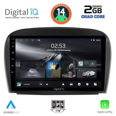 DIGITAL IQ RSB 1427_CPA (9inc) MULTIMEDIA TABLET for MERCEDES SL (R230) FACELIFT mod. 2006-2012