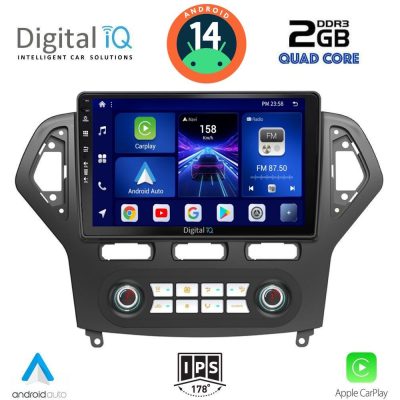 DIGITAL IQ BXC 3162_CPAA CLIMA (10inc) MULTIMEDIA TABLET for FORD MONDEO mod. 2007-2011