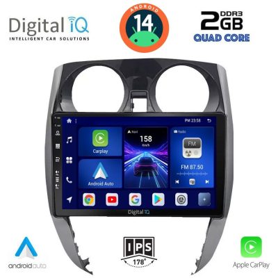 DIGITAL IQ BXC 3464_CPAA (10inc) MULTIMEDIA TABLET for NISSAN NOTE mod. 2012>