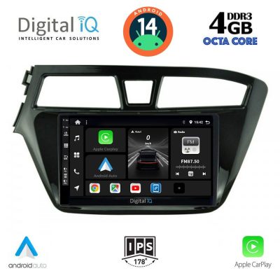 DIGITAL IQ BXF 6229_CPAA (9inc) MULTIMEDIA TABLET for HYUNDAI i20 mod. 2014-2018
