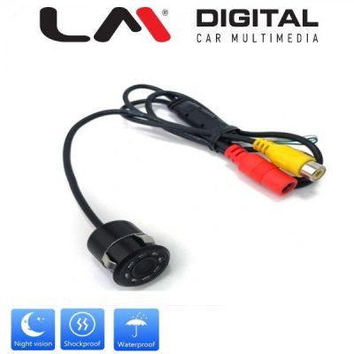Κάμερα πίσω αναλογική CVBS, 120ο με connector RCA, 12V