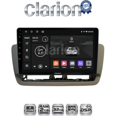 CLARION GL31346 Οθόνη OEM Multimedia Αυτοκινήτου για Seat Ibiza 2012 > 2015 (CarPlay/AndroidAuto/BT/GPS/WIFI/GPRS)