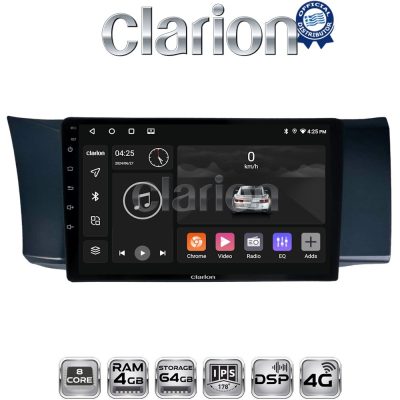 CLARION GL72991 Οθόνη OEM Multimedia Αυτοκινήτου για Subaru BRZ & Toyota GT86 2013 > (CarPlay/AndroidAuto/BT/GPS/WIFI/GPRS)
