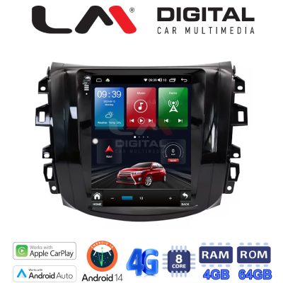 LM Digital - LM TC8716 GPS Οθόνη OEM Multimedia τυπου Tesla 9,7inch Nissan Navara D23 2016 > (CarPlay/AndroidAuto/BT/GPS/WIFI/GPRS)