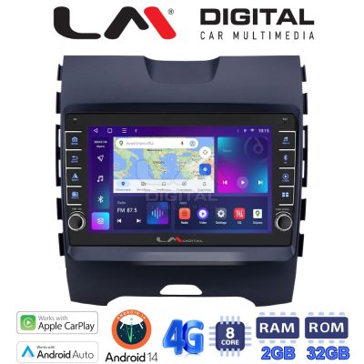 LM Digital - LM ZG8248 GPS Οθόνη OEM Multimedia Αυτοκινήτου για Ford Edge 2016 > (CarPlay/AndroidAuto/BT/GPS/WIFI/GPRS)