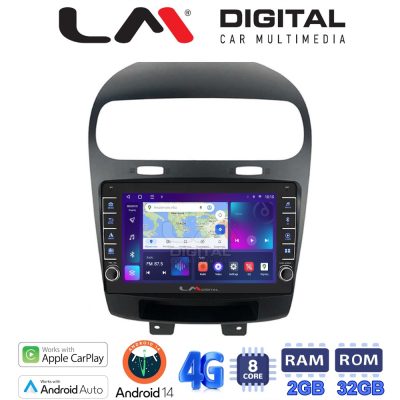 LM Digital - LM ZG8261 GPS Οθόνη OEM Multimedia Αυτοκινήτου για Fiat Freemont 2008> (CarPlay/AndroidAuto/BT/GPS/WIFI/GPRS)