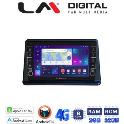 LM Digital - LM ZG8998 GPS Οθόνη OEM Multimedia Αυτοκινήτου για Mitsubishi Pajero 1996 > 2003 (CarPlay/AndroidAuto/BT/GPS/WIFI/GPRS)