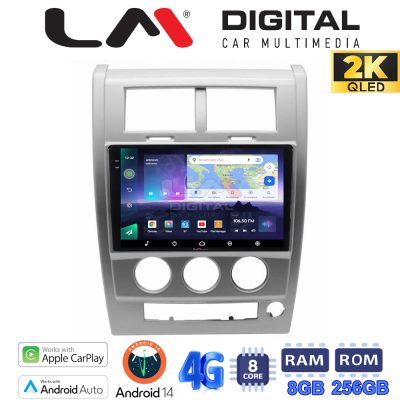 LM Digital - LM ZQ8334 GPS Οθόνη OEM Multimedia Αυτοκινήτου για Jeep Cherokee KK 2008 > 2014 (CarPlay/AndroidAuto/BT/GPS/WIFI/GPRS)