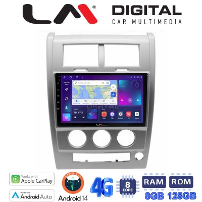 LM Digital - LM ZT8334 GPS Οθόνη OEM Multimedia Αυτοκινήτου για Jeep Cherokee KK 2008 > 2014 (CarPlay/AndroidAuto/BT/GPS/WIFI/GPRS)
