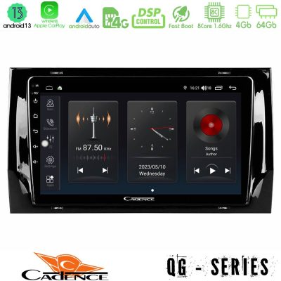 Cadence QG Series 8Core Android13 4+64GB Skoda Kodiaq/Karoq 2017-> Navigation Multimedia Tablet 10"