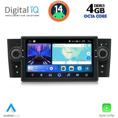DIGITAL IQ ZSG 463_CPA (7” DECK) MULTIMEDIA SYSTEM for FIAT GRANDE PUNTO mod. 2005-2012