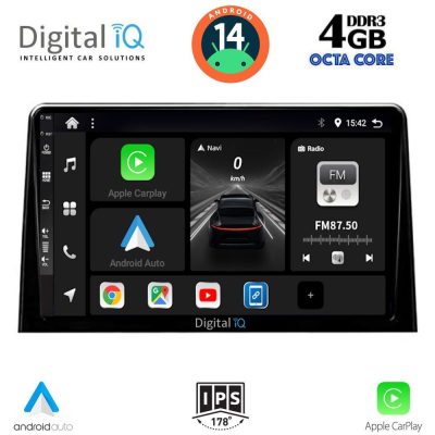 DIGITAL IQ BXF 6082_CPAA (10inc) MULTIMEDIA TABLET for CITROEN BERLINGO – OPEL COMBO – PEUGEOT PARTNER – TOYOTA PROACE mod. 2018> - FIAT DOBLO mod. 2022>