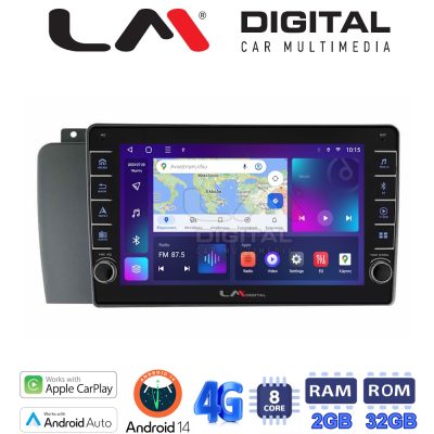 LM Digital - LM ZG8957 GPS Οθόνη OEM Multimedia Αυτοκινήτου για VOLVO V70-S60- XC70 2004 > 2007 (CarPlay/AndroidAuto/BT/GPS/WIFI/GPRS)