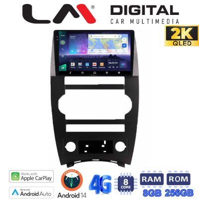 LM Digital - LM ZQ8205 GPS Οθόνη OEM Multimedia Αυτοκινήτου για Jeep Commander 2007 > 2009 (CarPlay/AndroidAuto/BT/GPS/WIFI/GPRS)