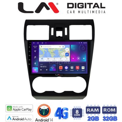 LM Digital - LM ZR8262B GPS Οθόνη OEM Multimedia Αυτοκινήτου για Subaru Impreza - Forester 2013 > (CarPlay/AndroidAuto/BT/GPS/WIFI/GPRS)