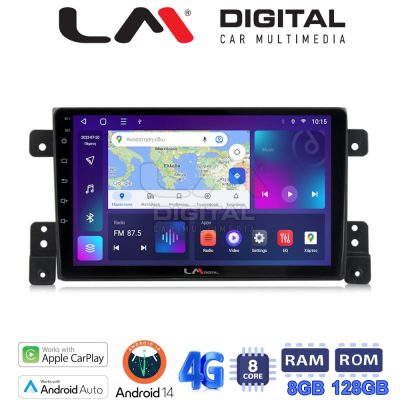 LM Digital - LM ZT8053 GPS Οθόνη OEM Multimedia Αυτοκινήτου για SUZUKI G.VITARA 2005>2015 (CarPlay/AndroidAuto/BT/GPS/WIFI/GPRS)