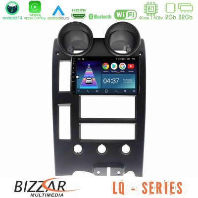 Bizzar LQ Series 4Core Android14 2+32GB Hummer H2 2002-2007 Navigation Multimedia Tablet 9″ Με Carplay & Android Auto