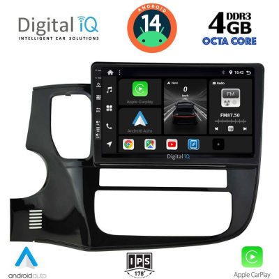 DIGITAL IQ BXF 6443_CPAA (10inc) MULTIMEDIA TABLET for MITSUBISHI OUTLANDER mod. 2013-2020