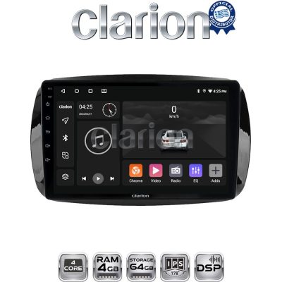 CLARION GL32029 Οθόνη OEM Multimedia Αυτοκινήτου για SMART ForTwo  2015> (CarPlay/AndroidAuto/BT/GPS/WIFI/GPRS)