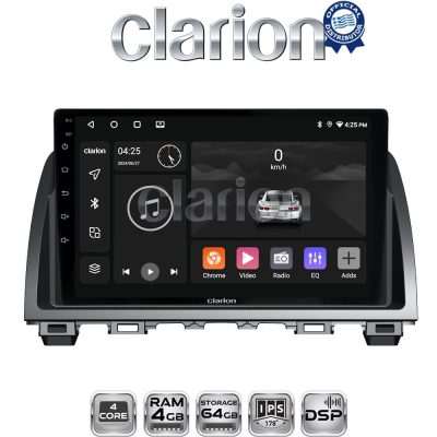 CLARION GL32212 Οθόνη OEM Multimedia Αυτοκινήτου για Mazda 6 2013 > 2017 (CarPlay/AndroidAuto/BT/GPS/WIFI/GPRS)